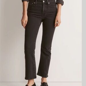 Madewell Women's Black Straight Leg Jeans